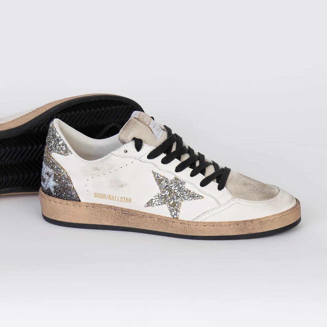 GOLDEN GOOSE - Ball Star avec étoile et contrefort à paillettes - Lothaire
