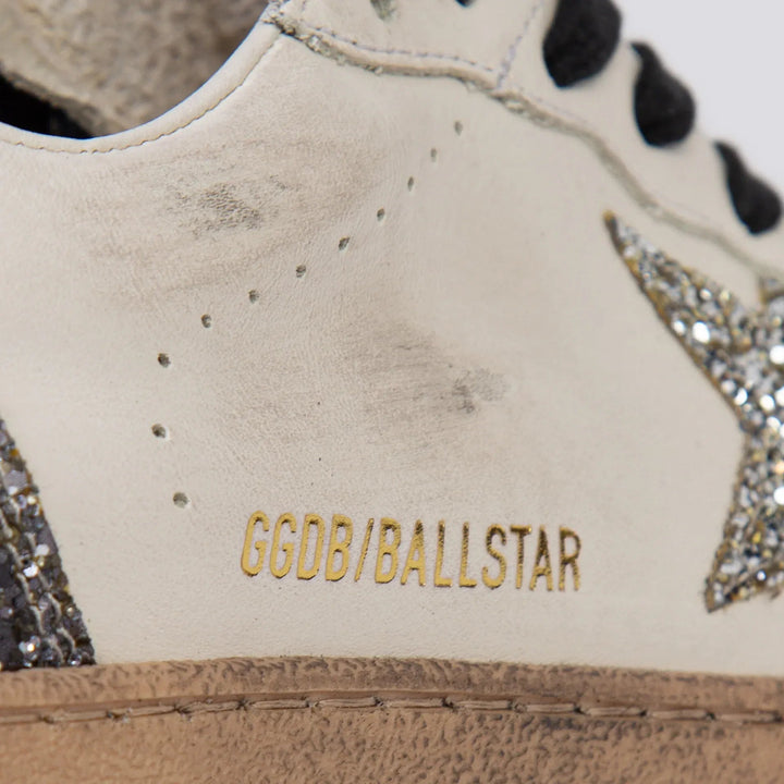 GOLDEN GOOSE - Ball Star avec étoile et contrefort à paillettes - Lothaire