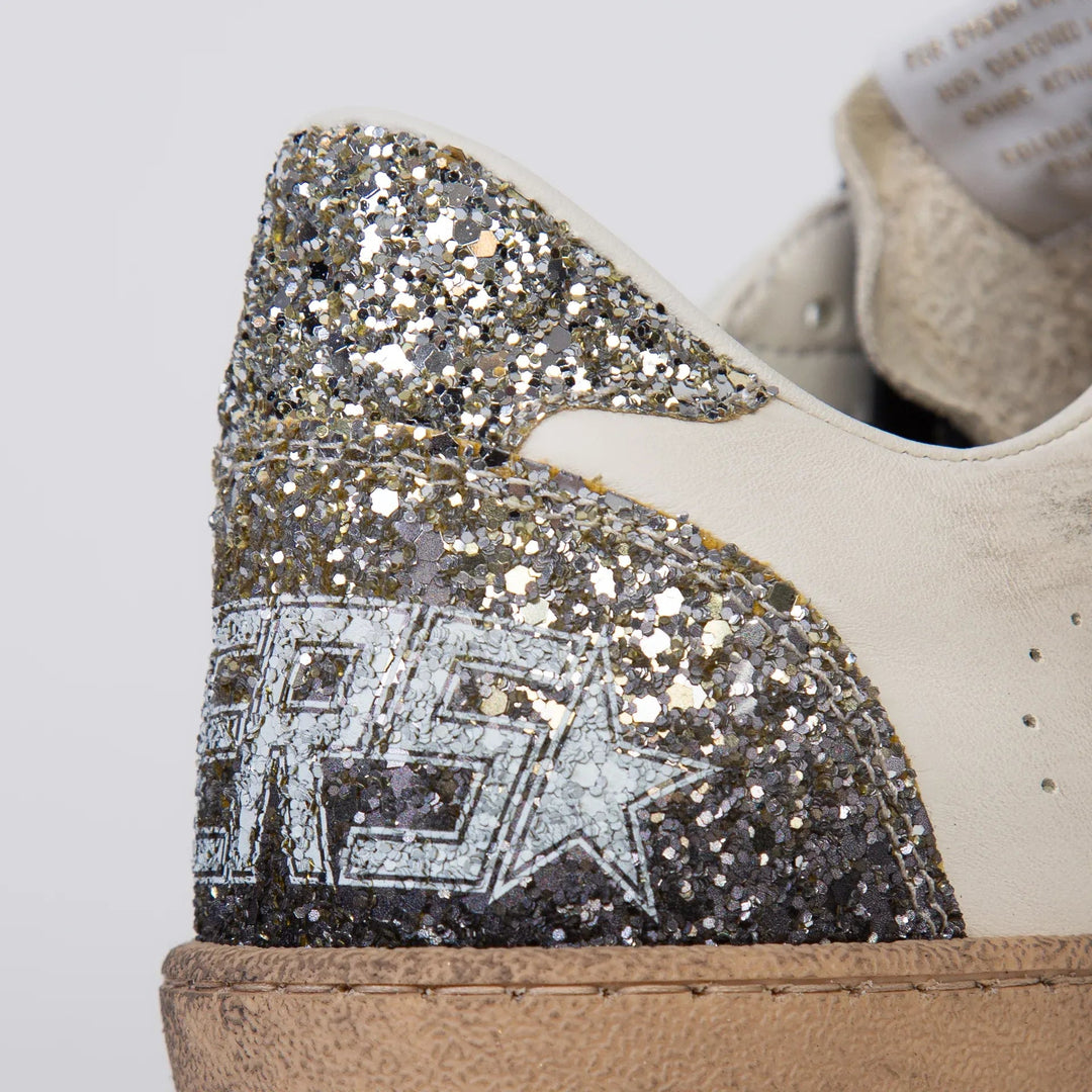 GOLDEN GOOSE - Ball Star avec étoile et contrefort à paillettes - Lothaire