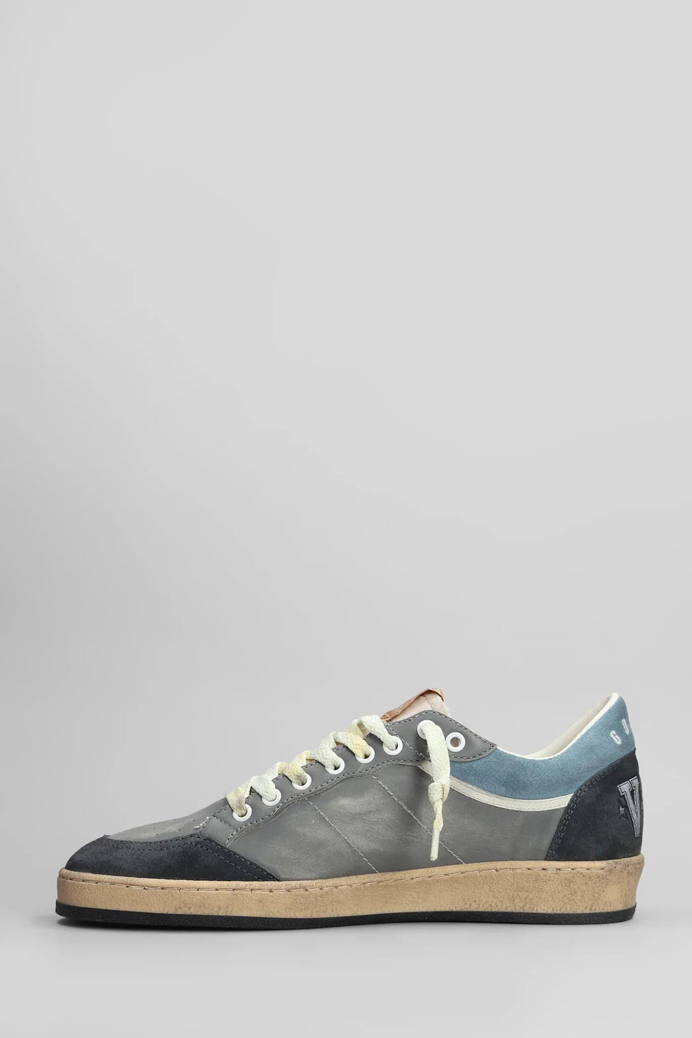 GOLDEN GOOSE - Baskets Ball - star Gris - Lothaire