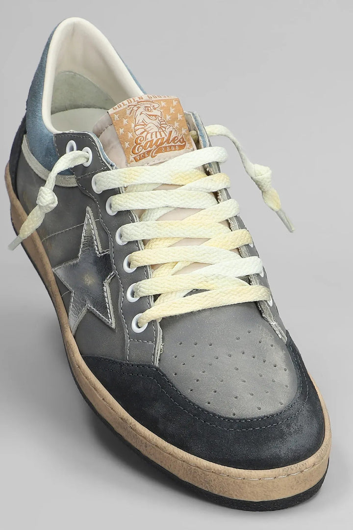 GOLDEN GOOSE - Baskets Ball - star Gris - Lothaire