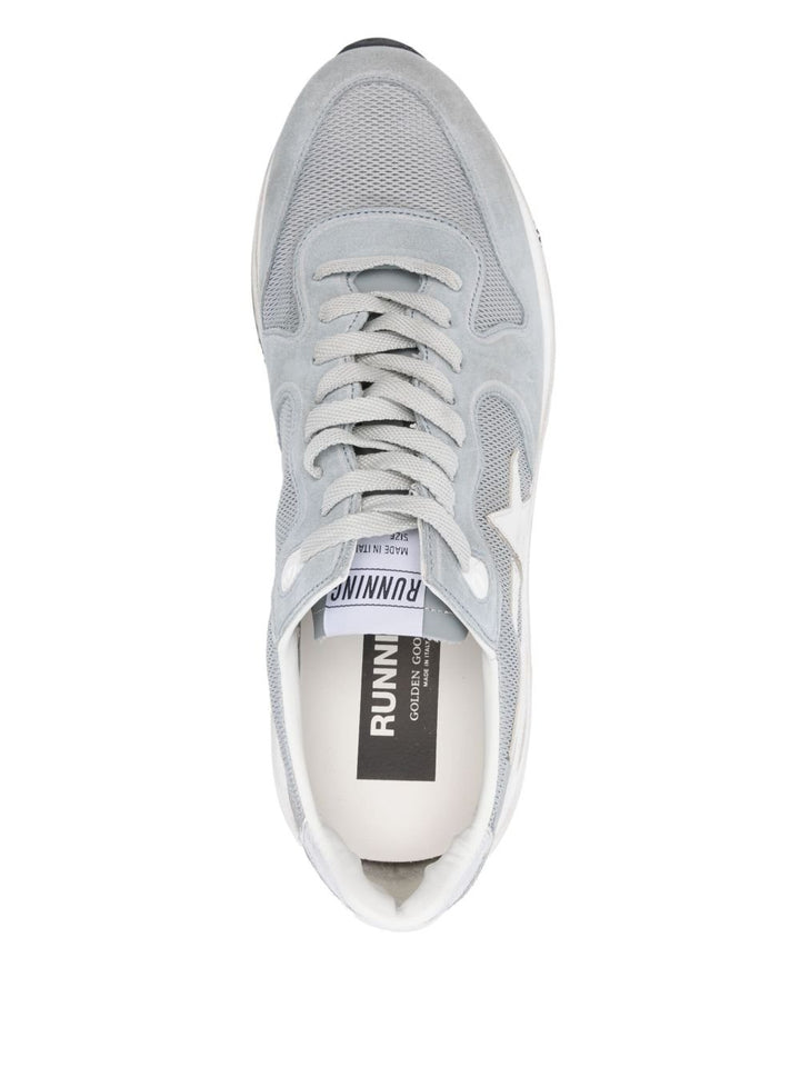 GOLDEN GOOSE - Baskets running sole bleu clair - Lothaire