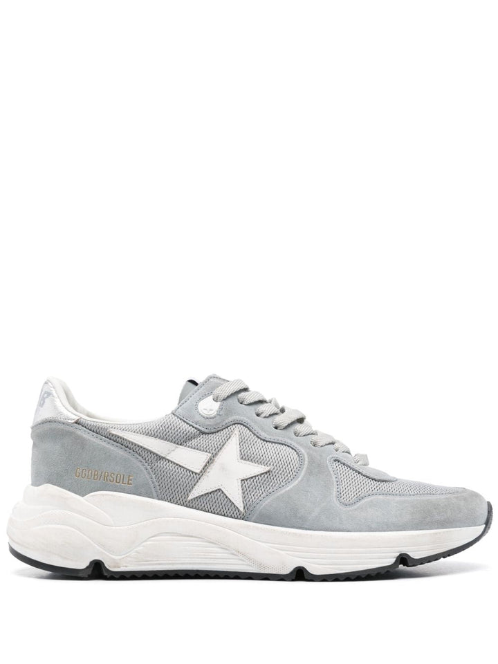 GOLDEN GOOSE - Baskets running sole bleu clair - Lothaire