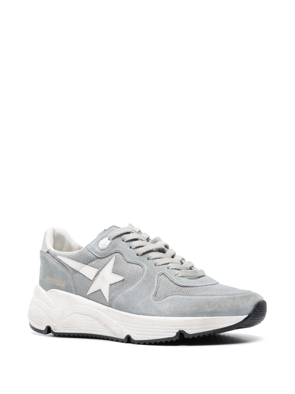 GOLDEN GOOSE - Baskets running sole bleu clair - Lothaire