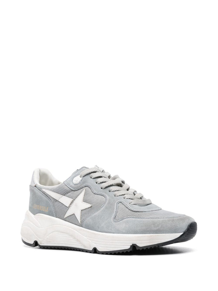 GOLDEN GOOSE - Baskets running sole bleu clair - Lothaire