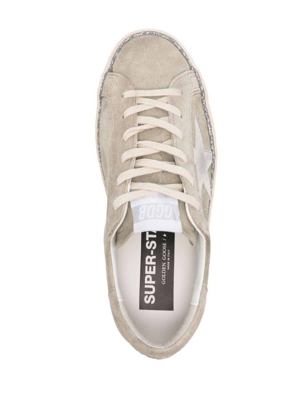 Golden Goose - baskets Super Star beige - Lothaire