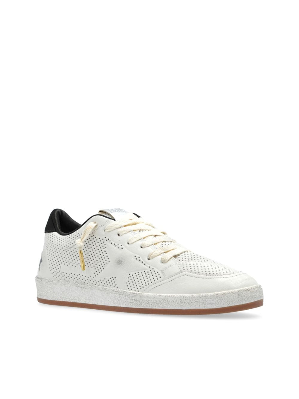 GOLDEN GOOSE baskets Super - Star perforées blanches - Lothaire