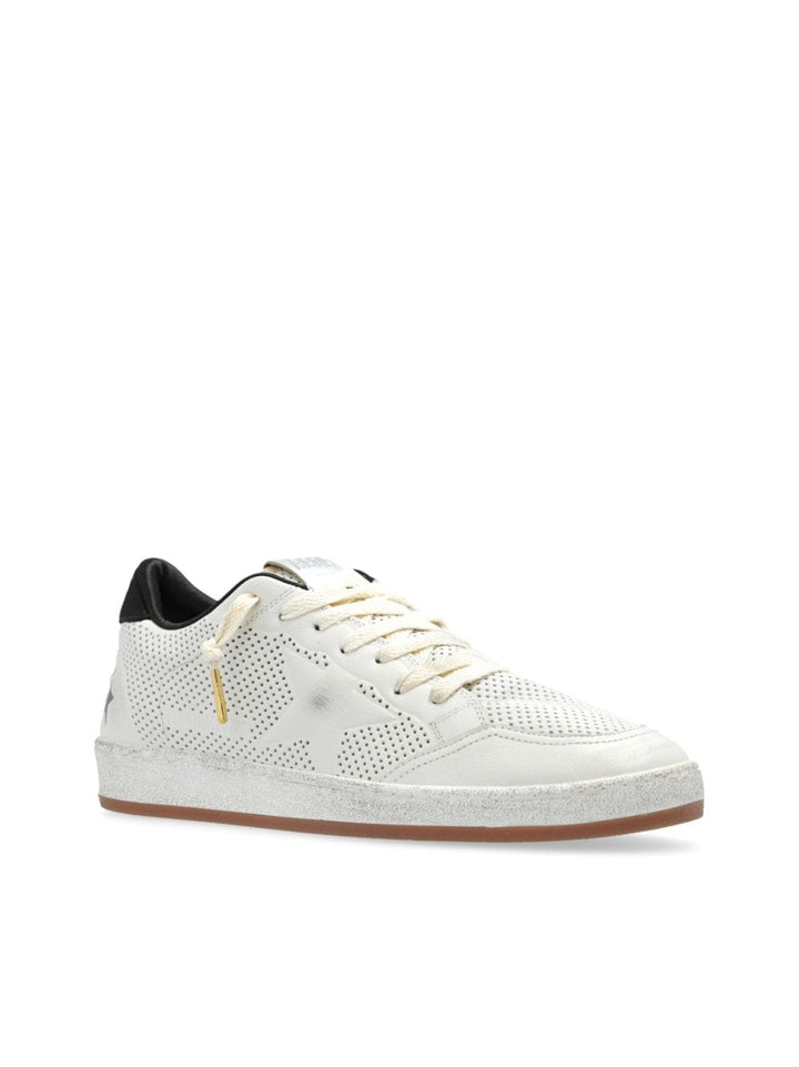 GOLDEN GOOSE baskets Super - Star perforées blanches - Lothaire