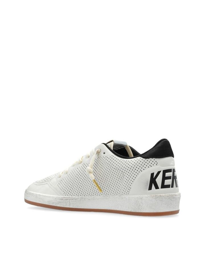 GOLDEN GOOSE baskets Super - Star perforées blanches - Lothaire