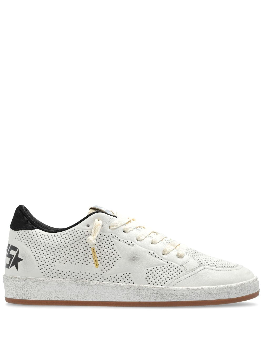 GOLDEN GOOSE baskets Super - Star perforées blanches - Lothaire