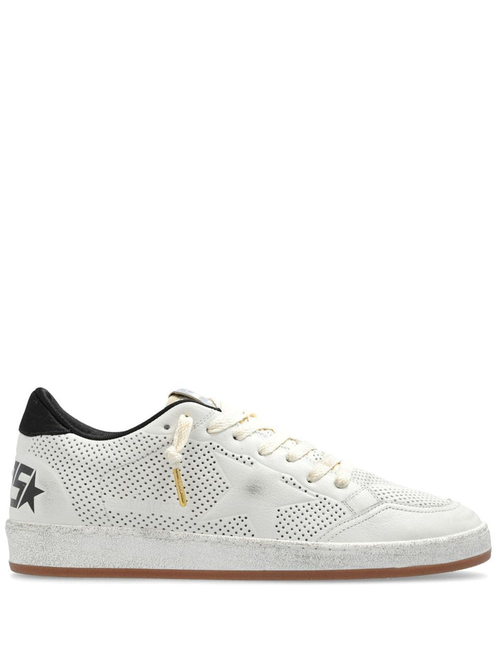 GOLDEN GOOSE baskets Super - Star perforées blanches - Lothaire
