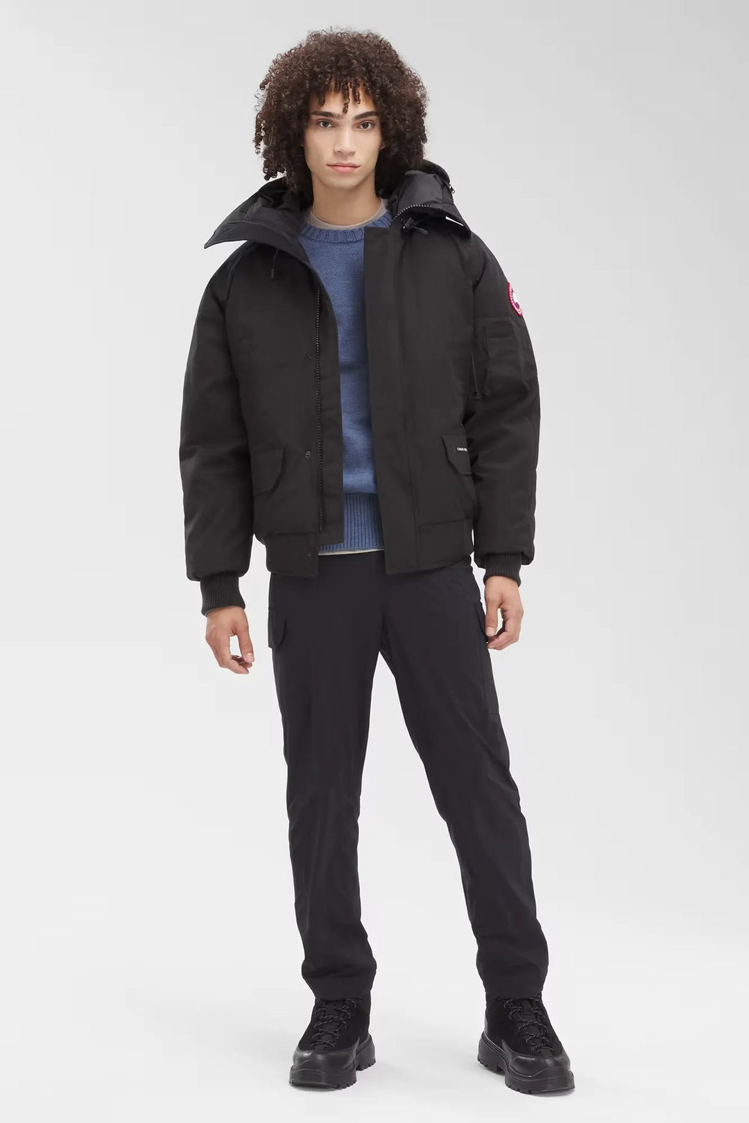 GOLDEN GOOSE - Blouson aviateur Chilliwack Noir - Lothaire