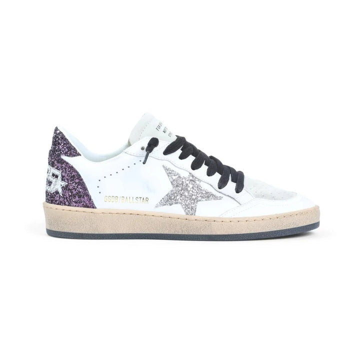 Golden Goose Femme - Ball star paillette blanc / rose - Lothaire