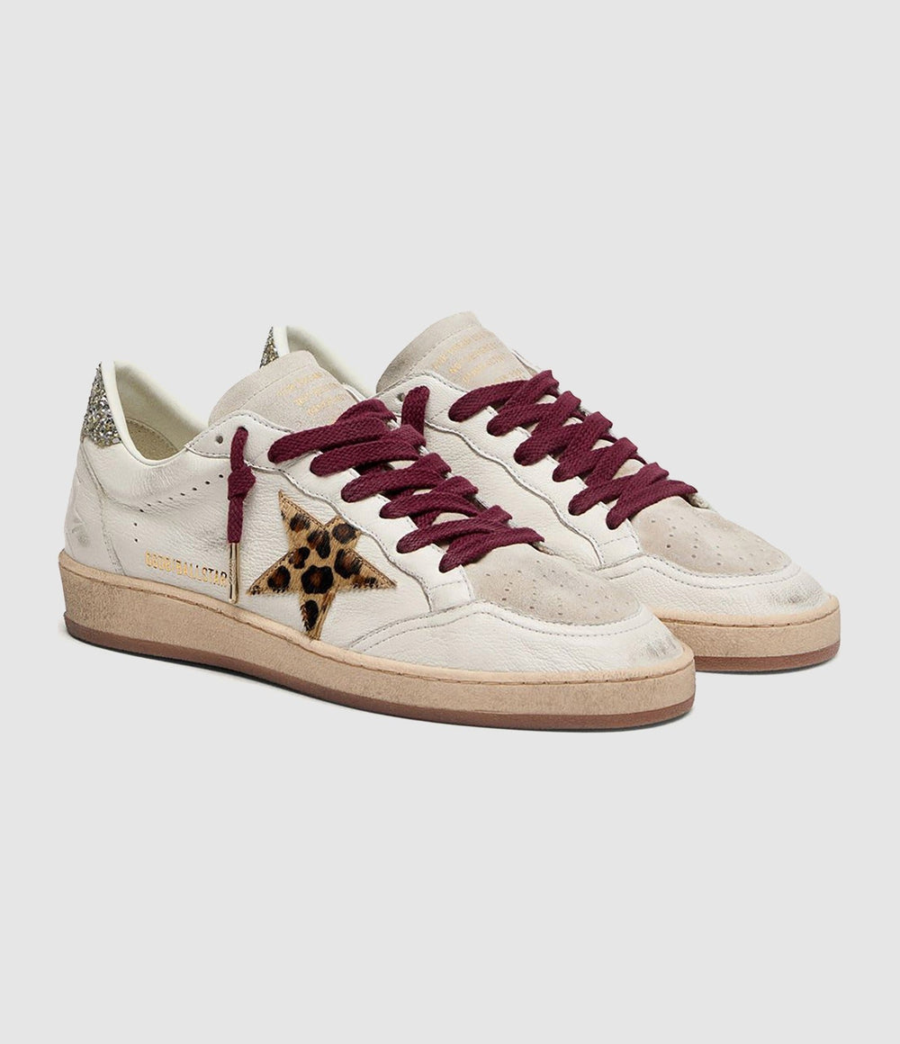 GOLDEN GOOSE FEMME - Baskets Ball Star Blanche - Lothaire
