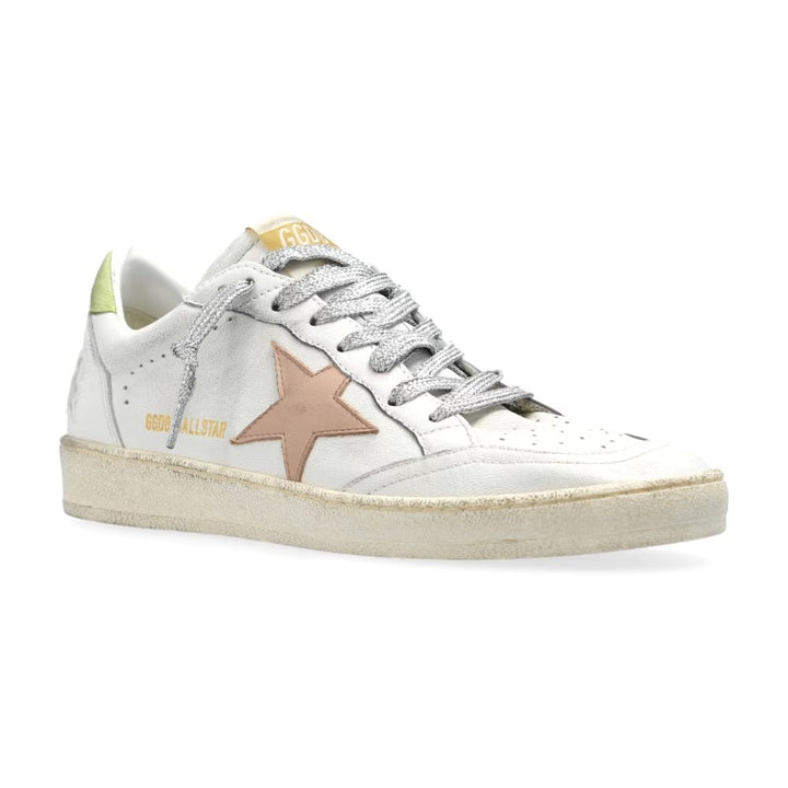 Golden Goose Femme - Sneaker Ball Star blanc / rose - Lothaire