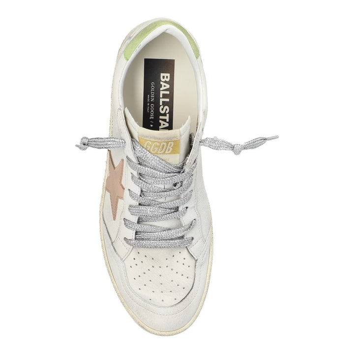 Golden Goose Femme - Sneaker Ball Star blanc / rose - Lothaire