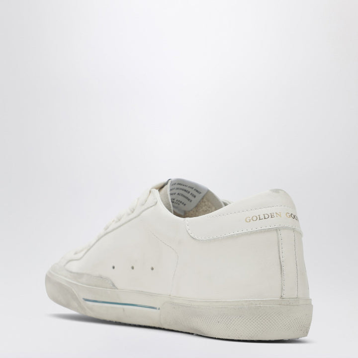 GOLDEN GOOSE FEMME - Sneaker Super - Star blanche et Platine - Lothaire