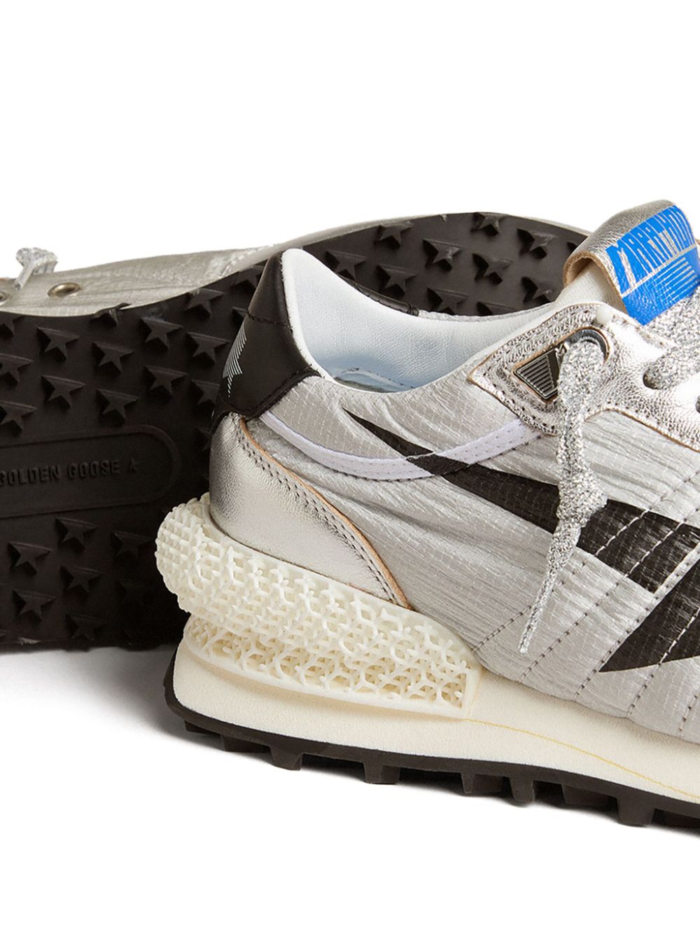 Golden Goose - Marathon Femme argent/ Noir - Lothaire