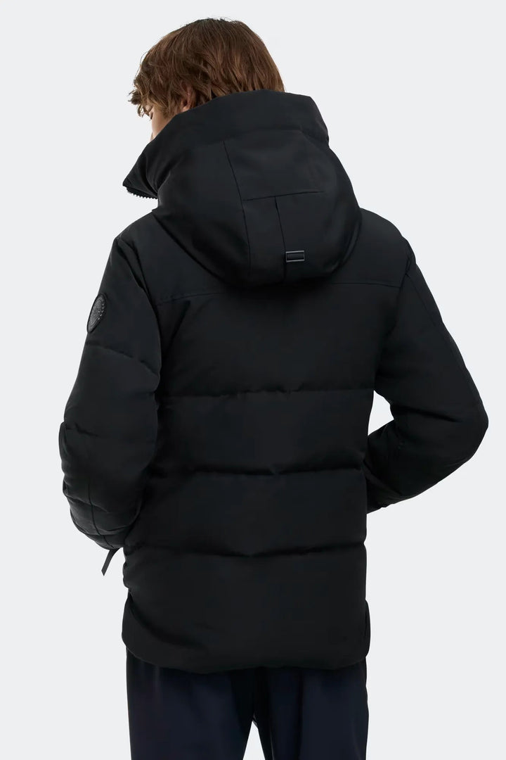GOLDEN GOOSE - Parka MacMillan Black Label Noir - Lothaire