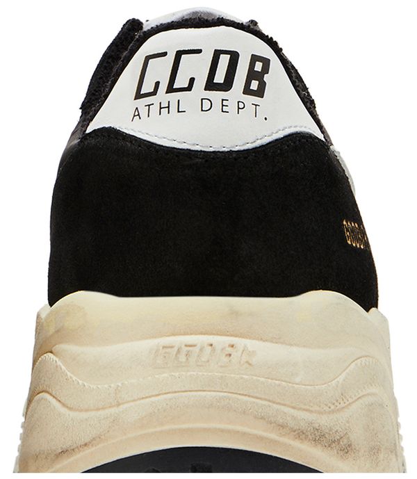 GOLDEN GOOSE - Running sole homme en cuir noir avec étoile blanche - Lothaire