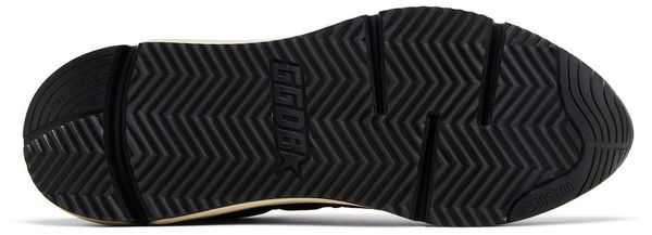 GOLDEN GOOSE - Running sole homme en cuir noir avec étoile blanche - Lothaire