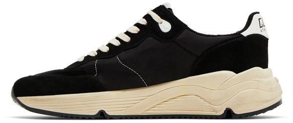 GOLDEN GOOSE - Running sole homme en cuir noir avec étoile blanche - Lothaire