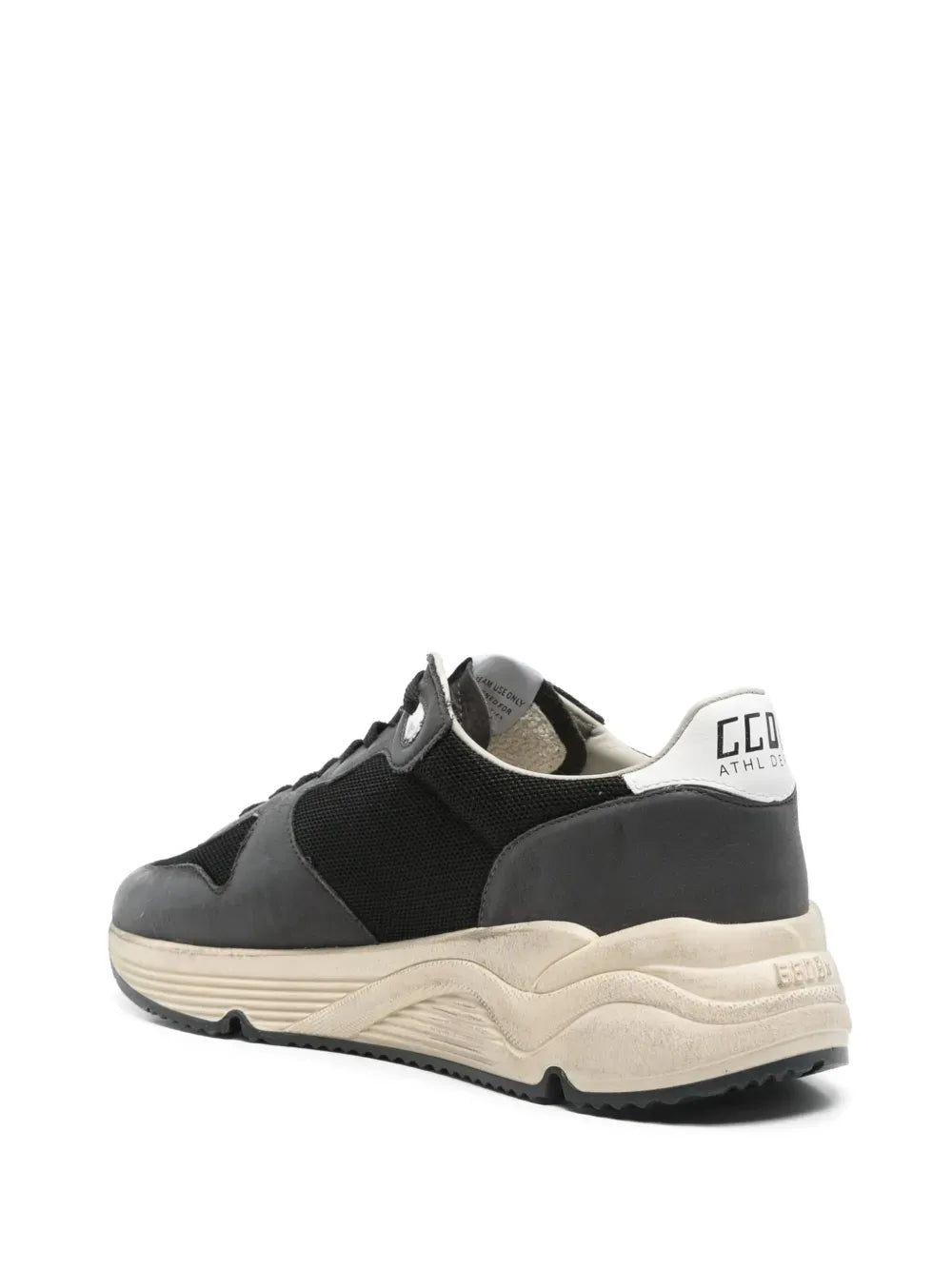 GOLDEN GOOSE - Running sole Noir - Lothaire