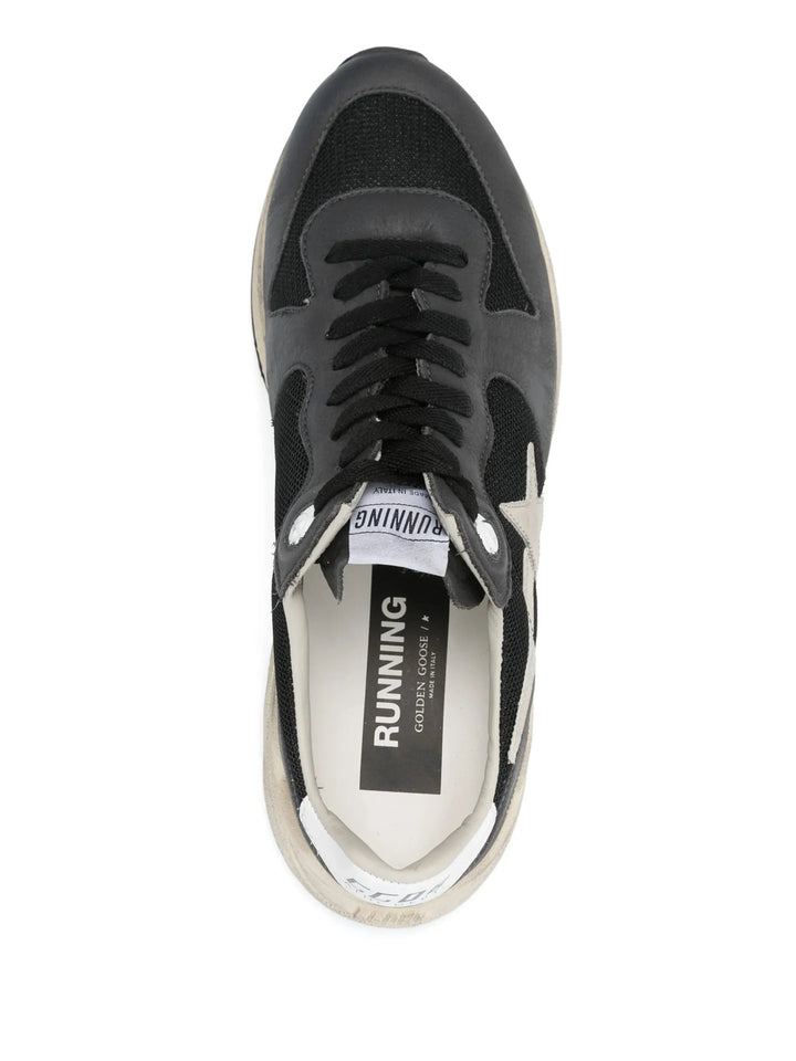 GOLDEN GOOSE - Running sole Noir - Lothaire