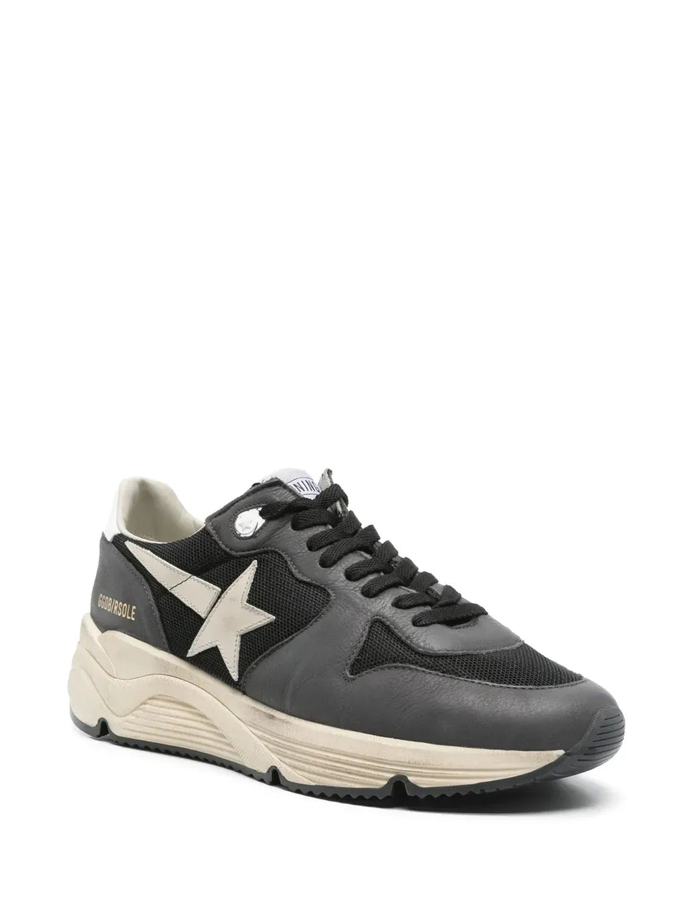 GOLDEN GOOSE - Running sole Noir - Lothaire