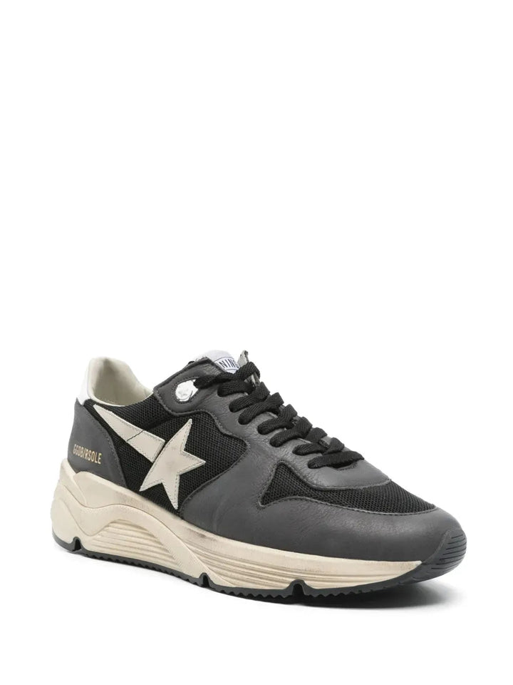 GOLDEN GOOSE - Running sole Noir - Lothaire