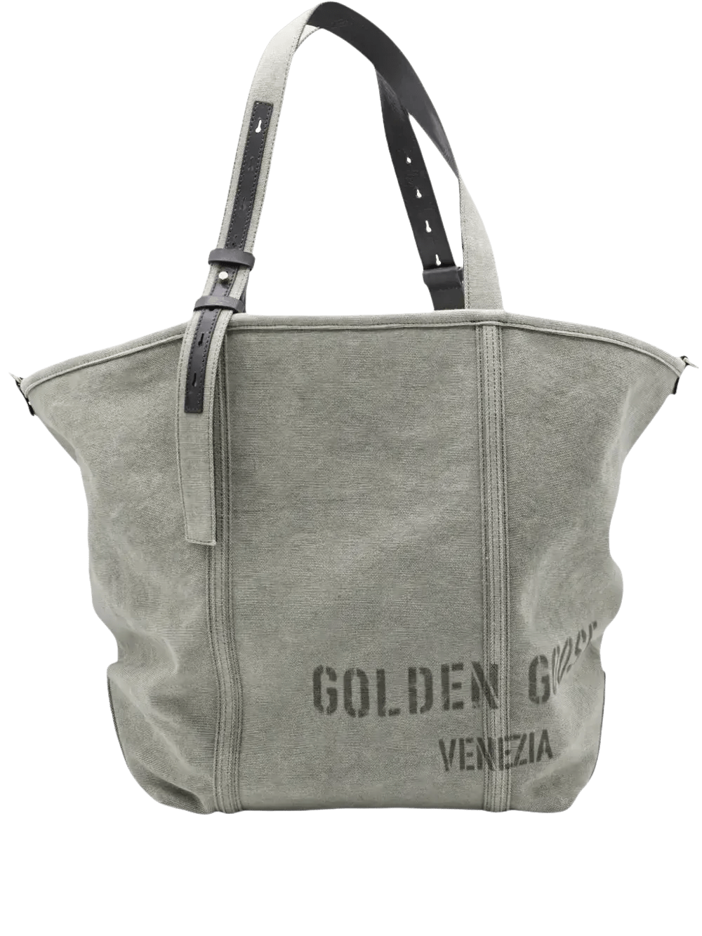 GOLDEN GOOSE - Sac porté épaule gris - Lothaire