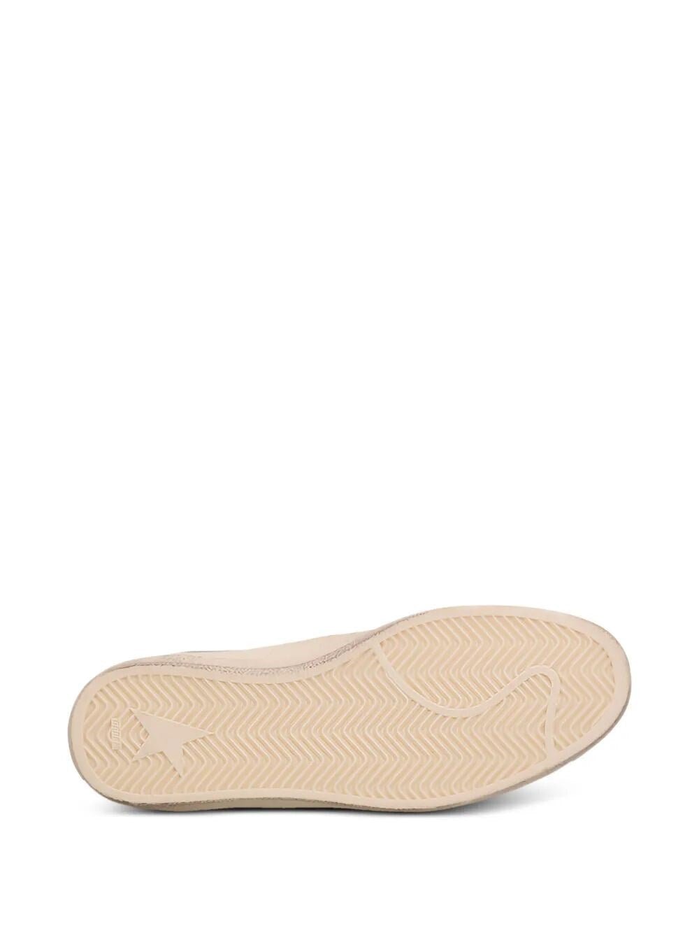 GOLDEN GOOSE - Sneakers Ball Star en cuir nappa et suède Blanc / Vert - Lothaire