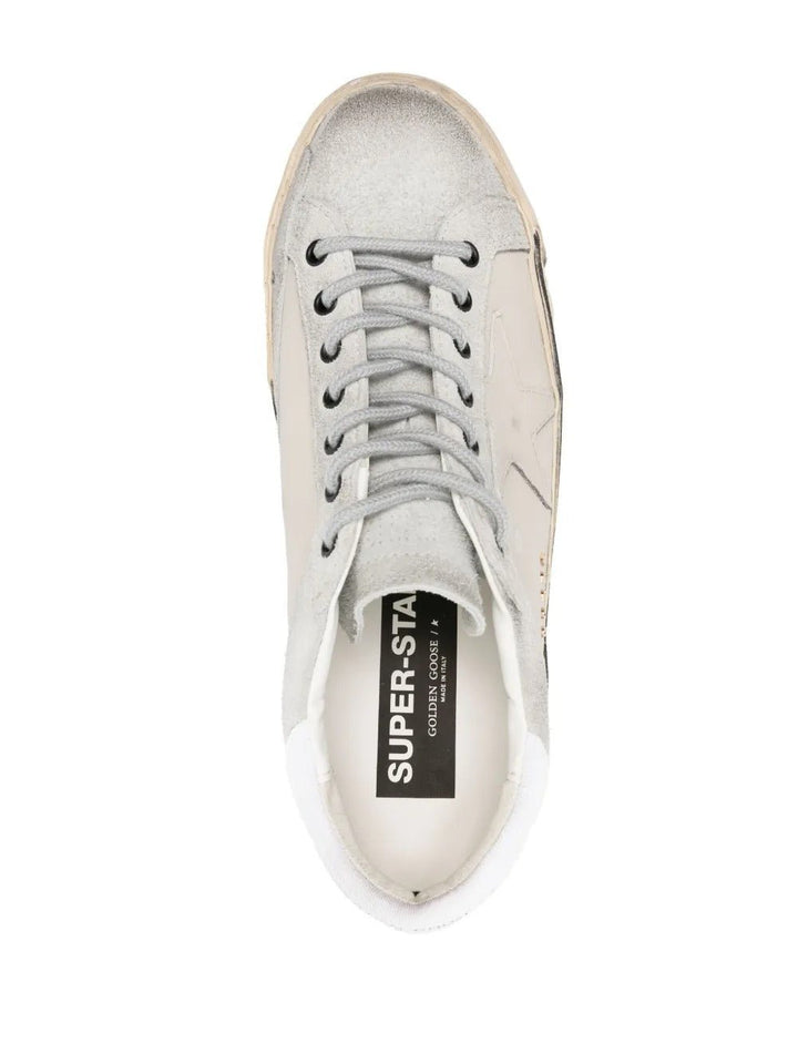 GOLDEN GOOSE - Super Star Blanche et Grise - Lothaire