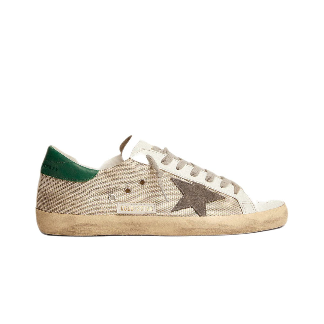 Golden Goose - Super - Star Homme en résille argenté - Lothaire