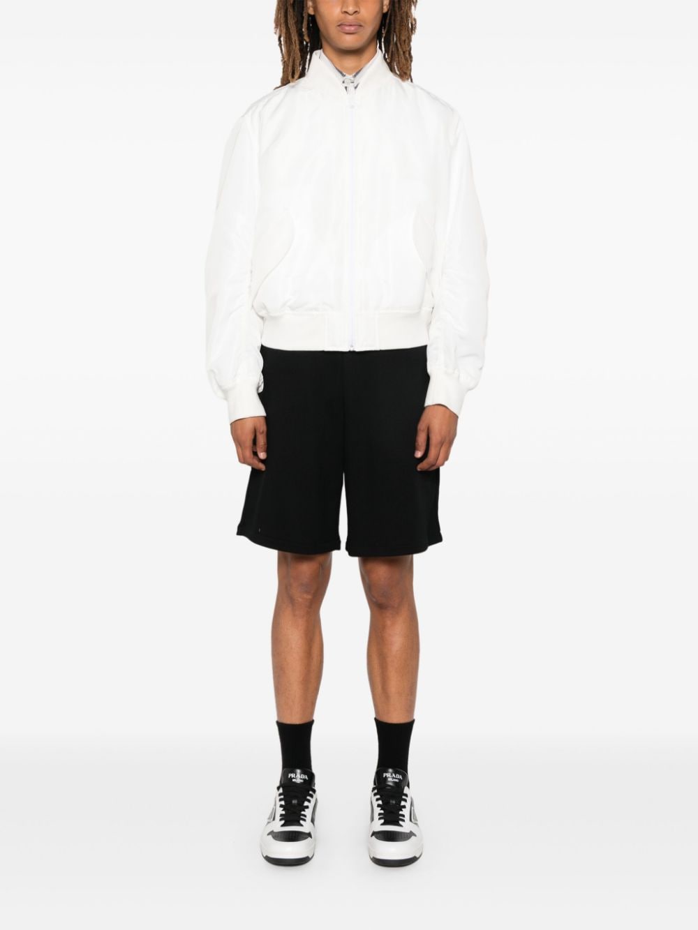 Haider Ackermann x Fila short de sport en coton - Lothaire