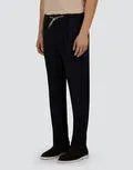 HERNO - Pantalon resort en cachemire et soie bleu - Lothaire