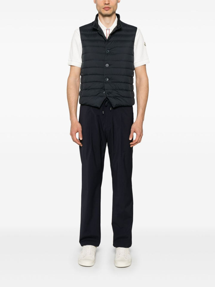 HERNO - Pantalon taille élastique bleu marine - Lothaire