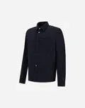 HERNO - Shackets SURCHEMISE RESORT EN CACHEMIRE - SOIE bleu - Lothaire