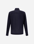 HERNO - SURCHEMISE EN TECH WOVEN Bleu marine - Lothaire