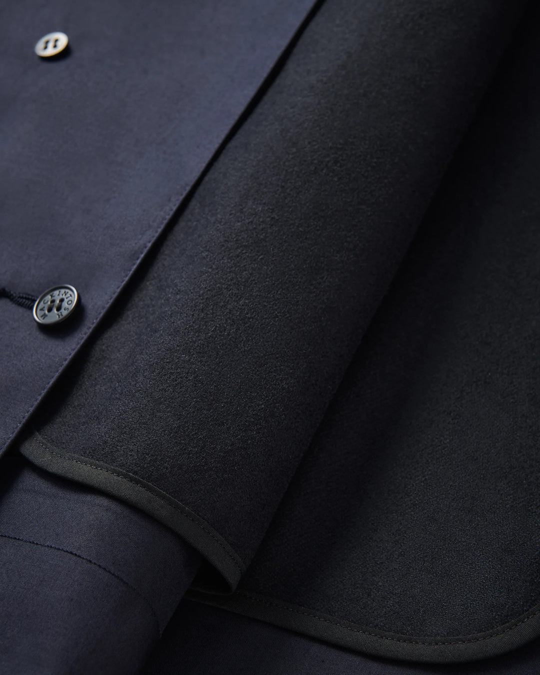 MACKINTOSH - Manteau mi-long Dunoon Raintec® Bleu Marine