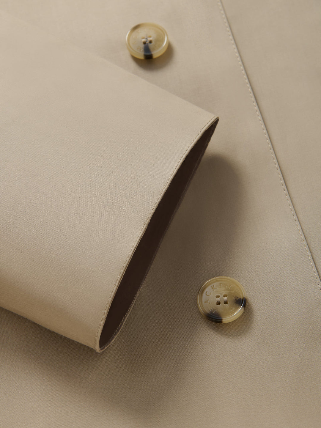 MACKINTOSH - Manteau mi-long Dunoon Raintec®  Beige