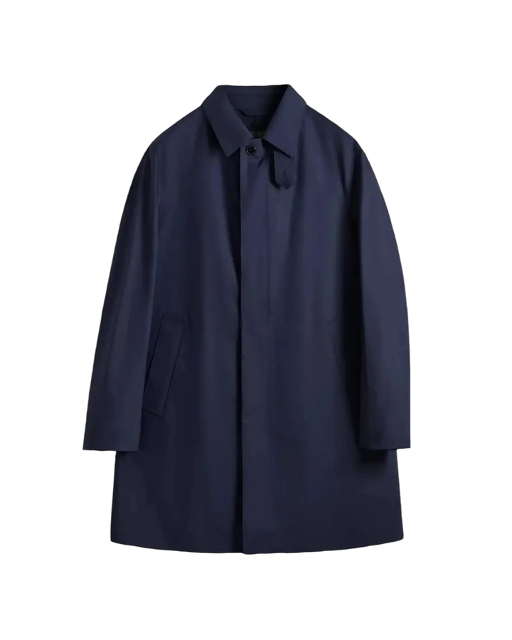 MACKINTOSH - Manteau mi-long Dunoon Raintec® Bleu Marine