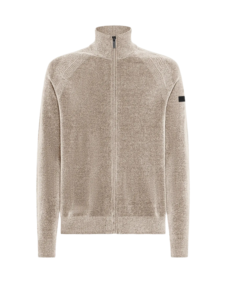 RRD - Pull Velvet Full Zip Knit Tobacco