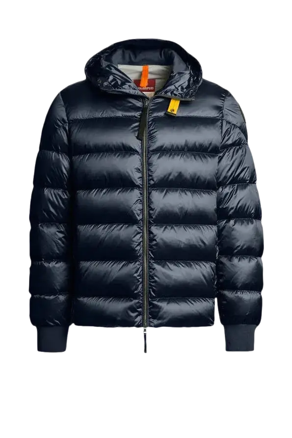 PARAJUMPERS - Pharrell - Bomber à capuche Marine