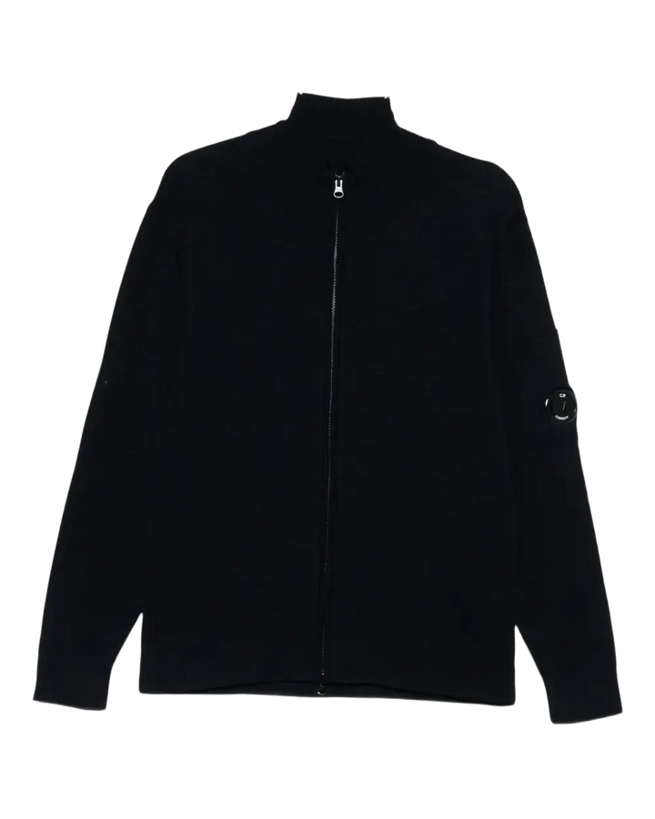 C.P. Company - Pull à Patch Logo Total Eclipse