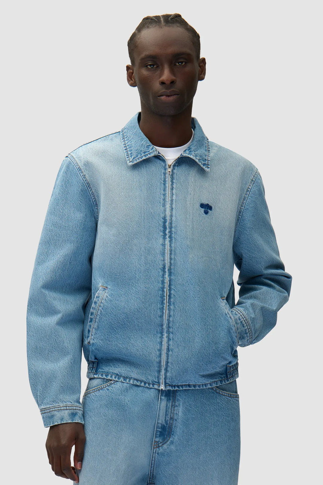 ARTE - Veste avec logo en forme de cœur bleach