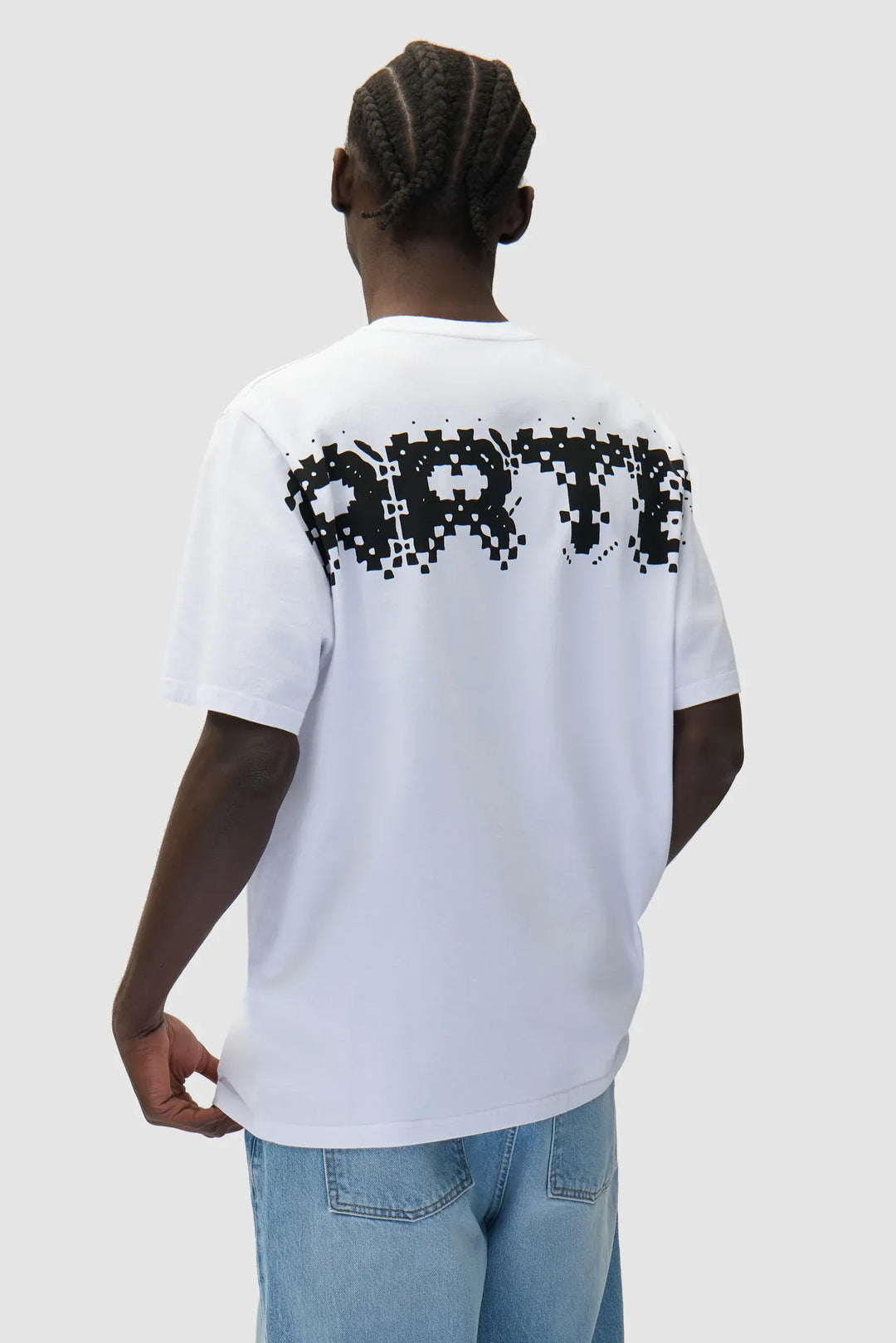 ARTE - T-shirt Pixel Back Blanc