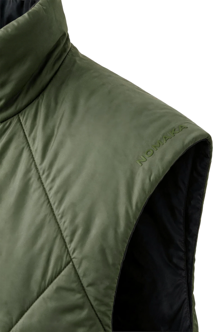NOMAKA - Gilet léger Alvier Noir/Vert