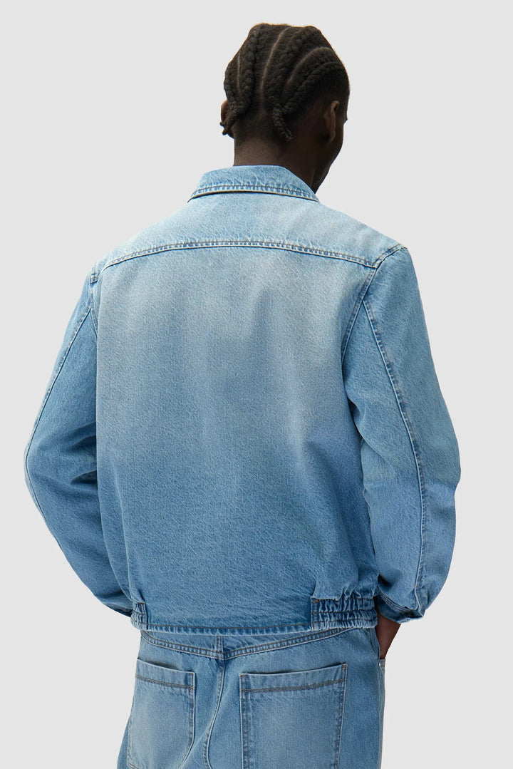 ARTE - Veste avec logo en forme de cœur bleach