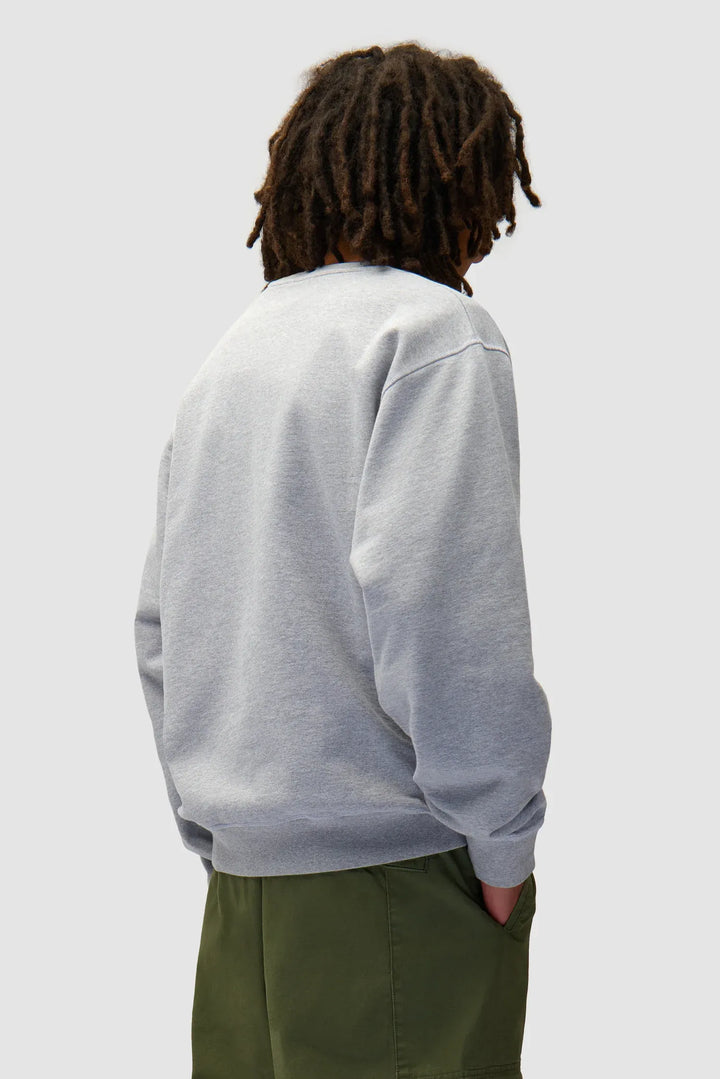 ARTE - Sweatshirt Col ras du cou avec œil Gris